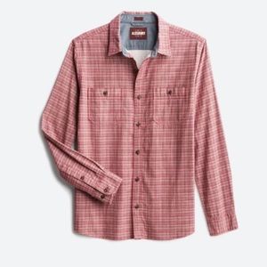 Alesbury Denali doublecloth shirt- red check